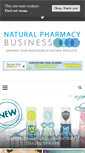 Mobile Screenshot of naturalpharmacybusiness.com